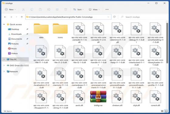 JoisApp Aplicação Indesejada