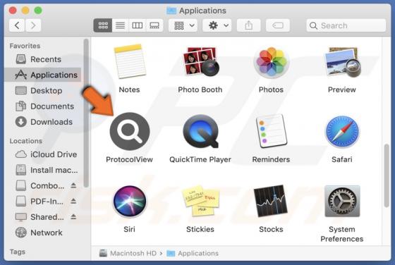 ProtocolView Adware (Mac)