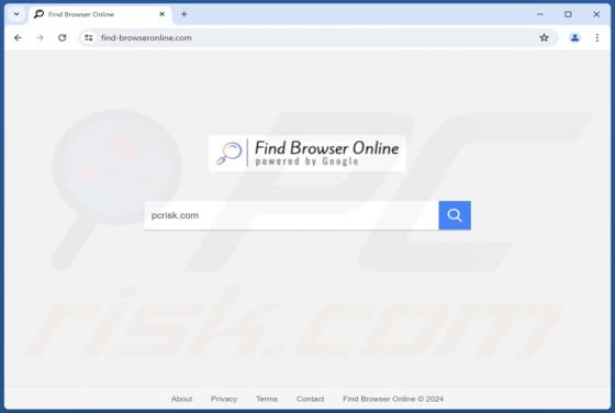 Redirecionamento Find-browseronline.com