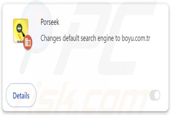 Sequestrador de Navegador Porseek