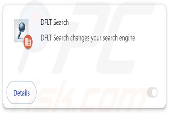 Redirecionamento dfltsearch.com