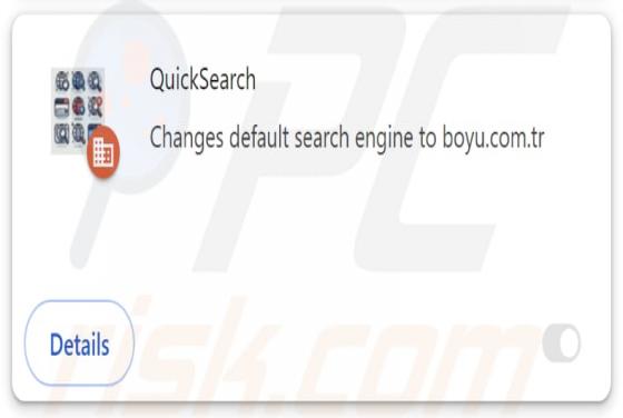 Sequestrador de Navegador QuickSearch