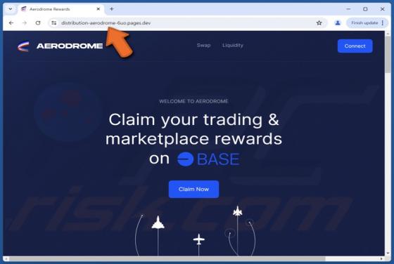 Claim Aerodrome Rewards Fraude