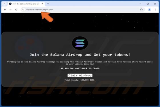 Solana Giveaway Fraude