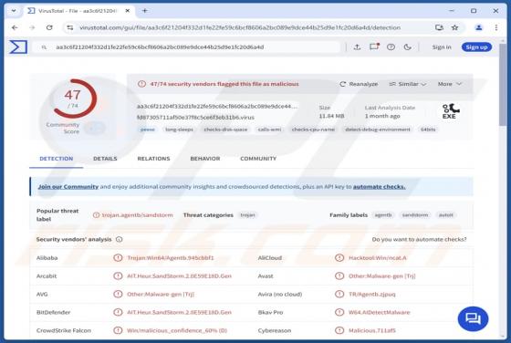 SilentCryptoMiner Malware