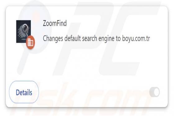 Sequestrador de navegador ZoomFind
