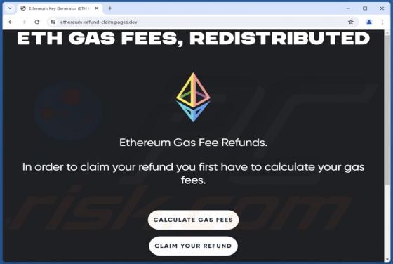 Ethereum Gas Fee Refunds Fraude