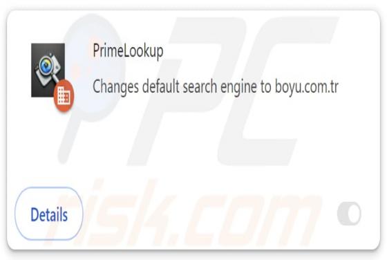 Sequestrador de navegador PrimeLookup