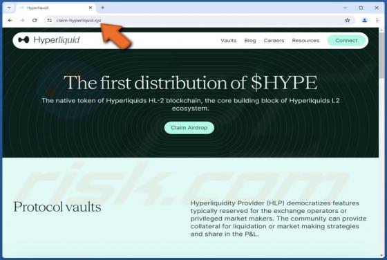 Hyperliquid ($HYPE) Airdrop Fraude