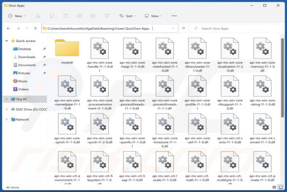 Oovi Appc Aplicação não desejada