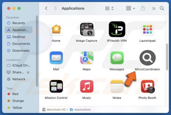 MicroCoordinator Adware (Mac)