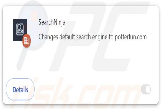 Sequestrador de navegador SearchNinja