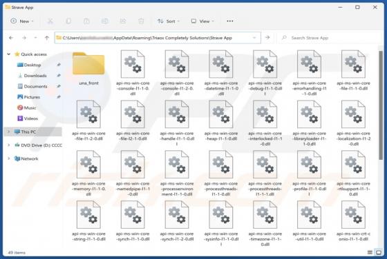 Strave App Aplicação não desejada