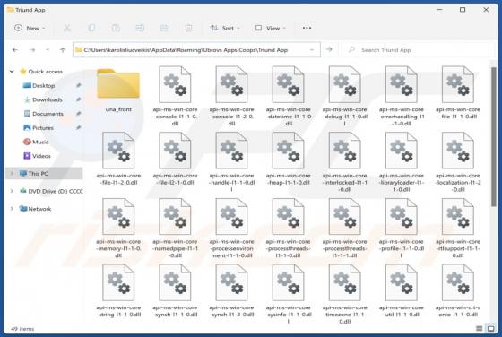 Triund App Aplicação não desejada