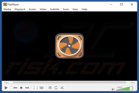 Aplicação indesejada FlipPlayer