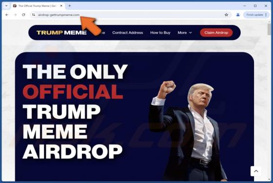 $TRUMP Airdrop Fraude