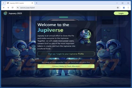 Jupiverse Wallet Connection Fraude