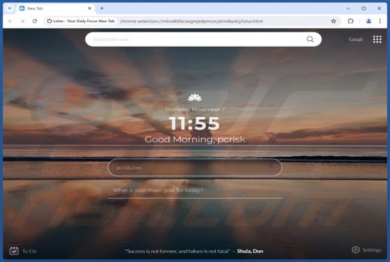 Lotus-tab.com Redireccionamento