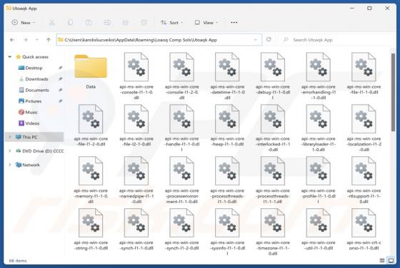 Utoaqk App Aplicação indesejada