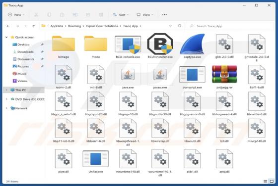 Tiaoq App Aplicação indesejada
