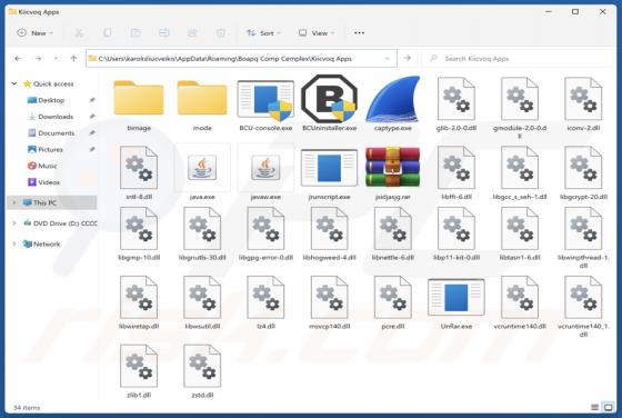 Kiicvoq Apps Aplicação indesejada