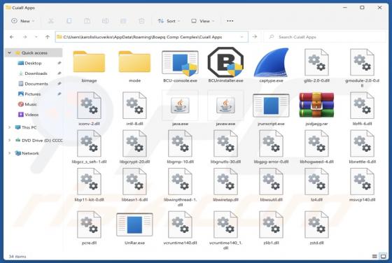 Cuiall Apps Aplicação indesejada