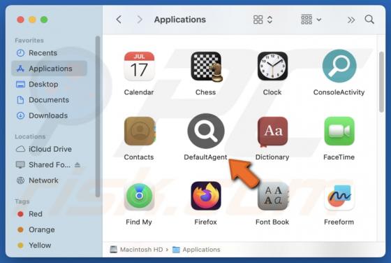 DefaultAgent Adware (Mac)