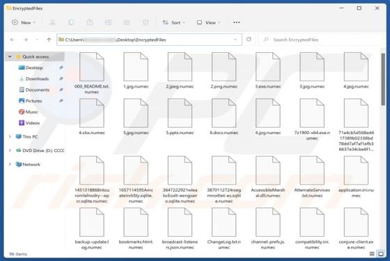 Numec Ransomware