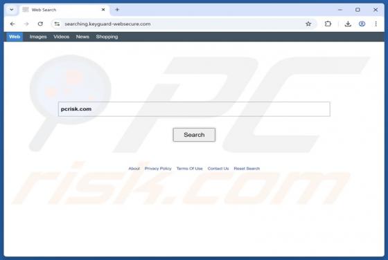 Keyguard-websecure.com Redirecionar