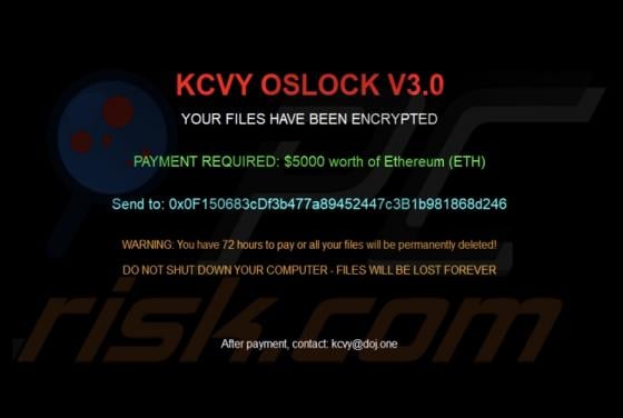 KCVY OSLOCK Ransomware