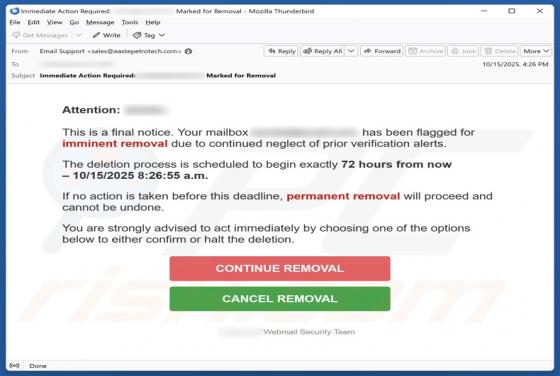 Neglect Of Prior Verification Alerts Email Fraude