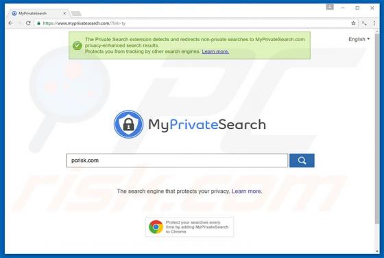 Myprivatesearch.com Redirecionar