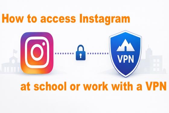 Como aceder ao Instagram na escola ou no trabalho em 2026 com uma VPN