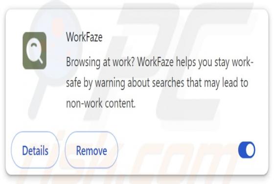 Redirecionamento Myworkfaze.com