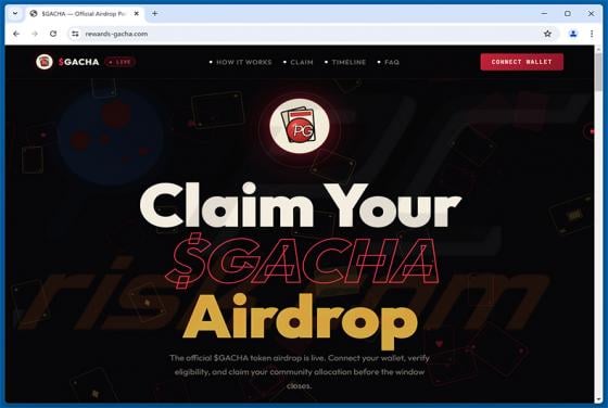 PowerGacha ($GACHA) Airdrop golpe