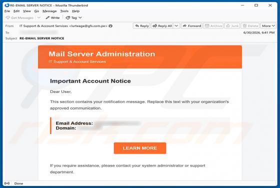 Mail Server Administration golpe