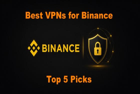 Melhores VPNs para a Binance em 2026 | Top 5 Escolhas