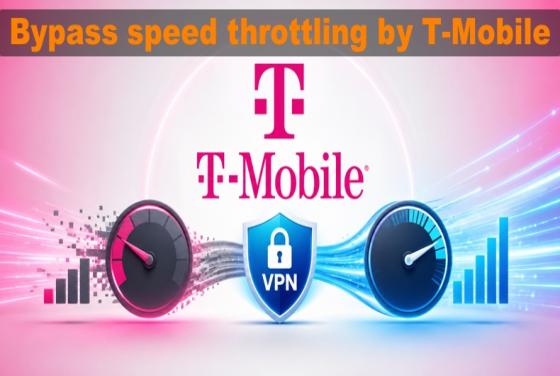 Como contornar a limitação de velocidade da T-Mobile em 2026 com uma VPN