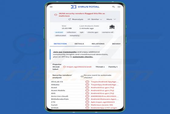 Hirudo trojan bancário (Android)