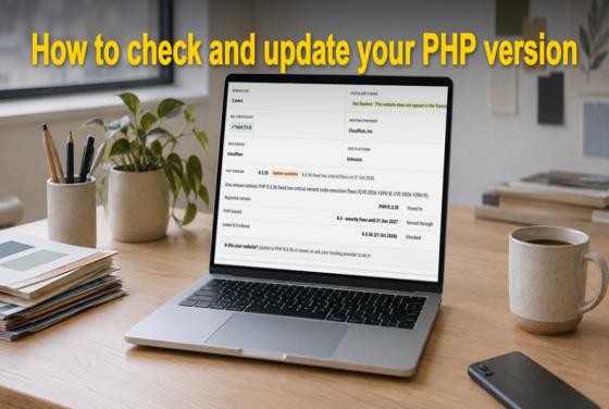 PHP2Shell: como verificar e atualizar a versão de PHP do seu website
