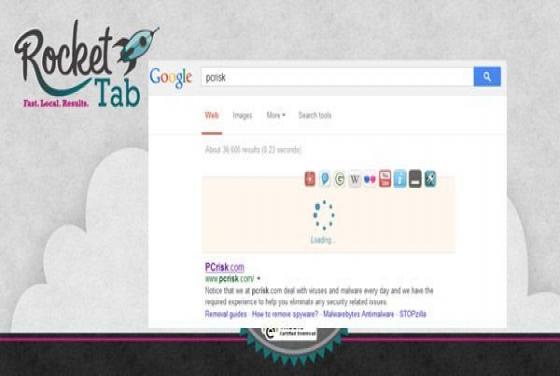Anúncios Rocket Tab