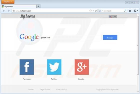 Redirecionamento Myhoome.com