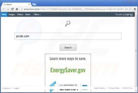 Redirecionamento Trovi.com