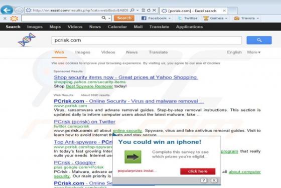 Redirecionamento Eazel.com
