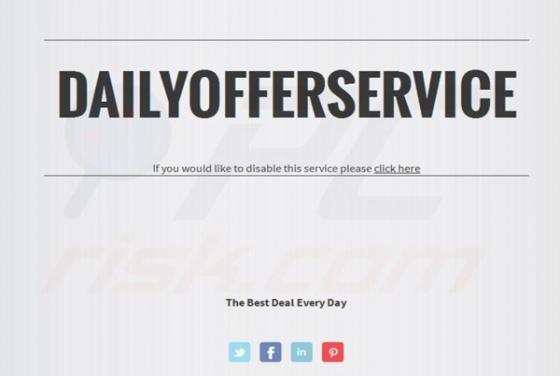 Anúncios DailyOfferService