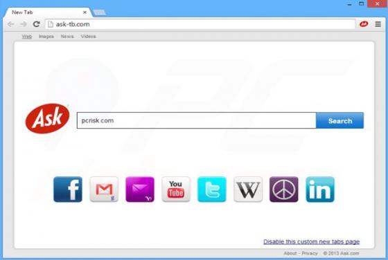 Redirecionamento Ask-tb.com