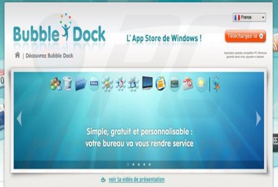 Anúncios Bubble Dock