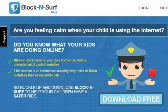 Anúncios BlockAndSurf