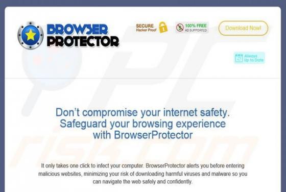 Anúncios BrowserProtector