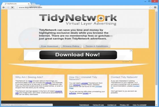 Anúncios TidyNetwork